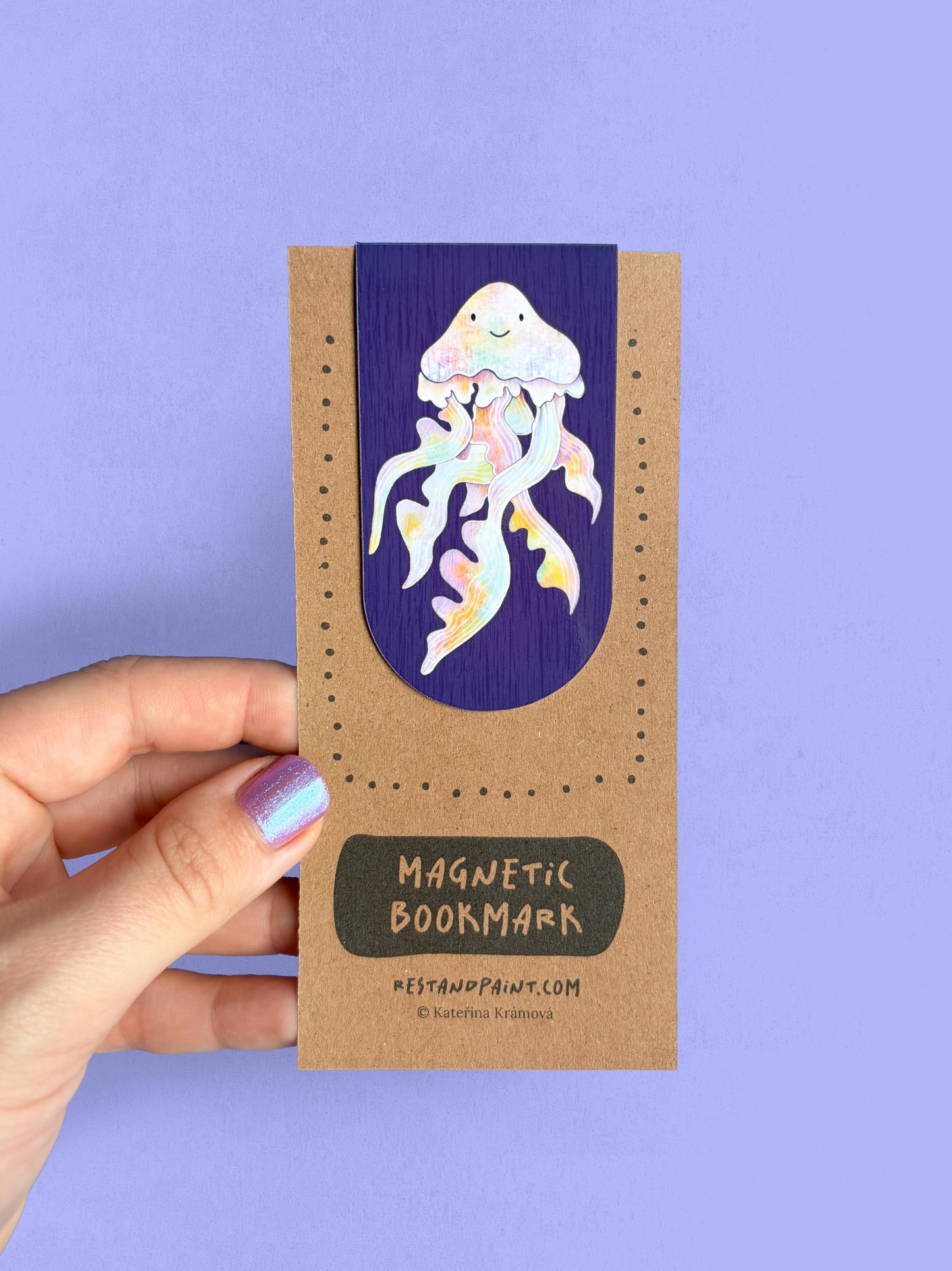 Magnetic Bookmark – Jellyfish