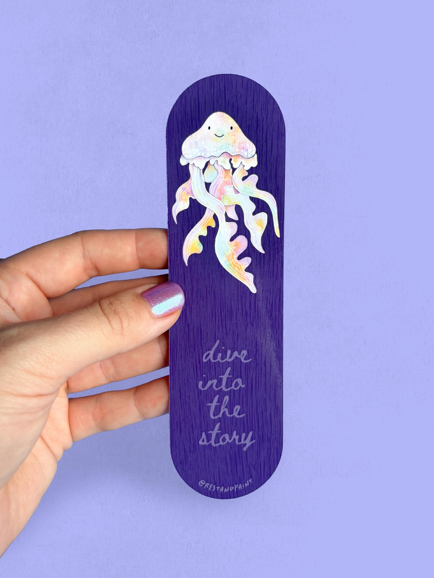 Classic Bookmark - Jellyfish
