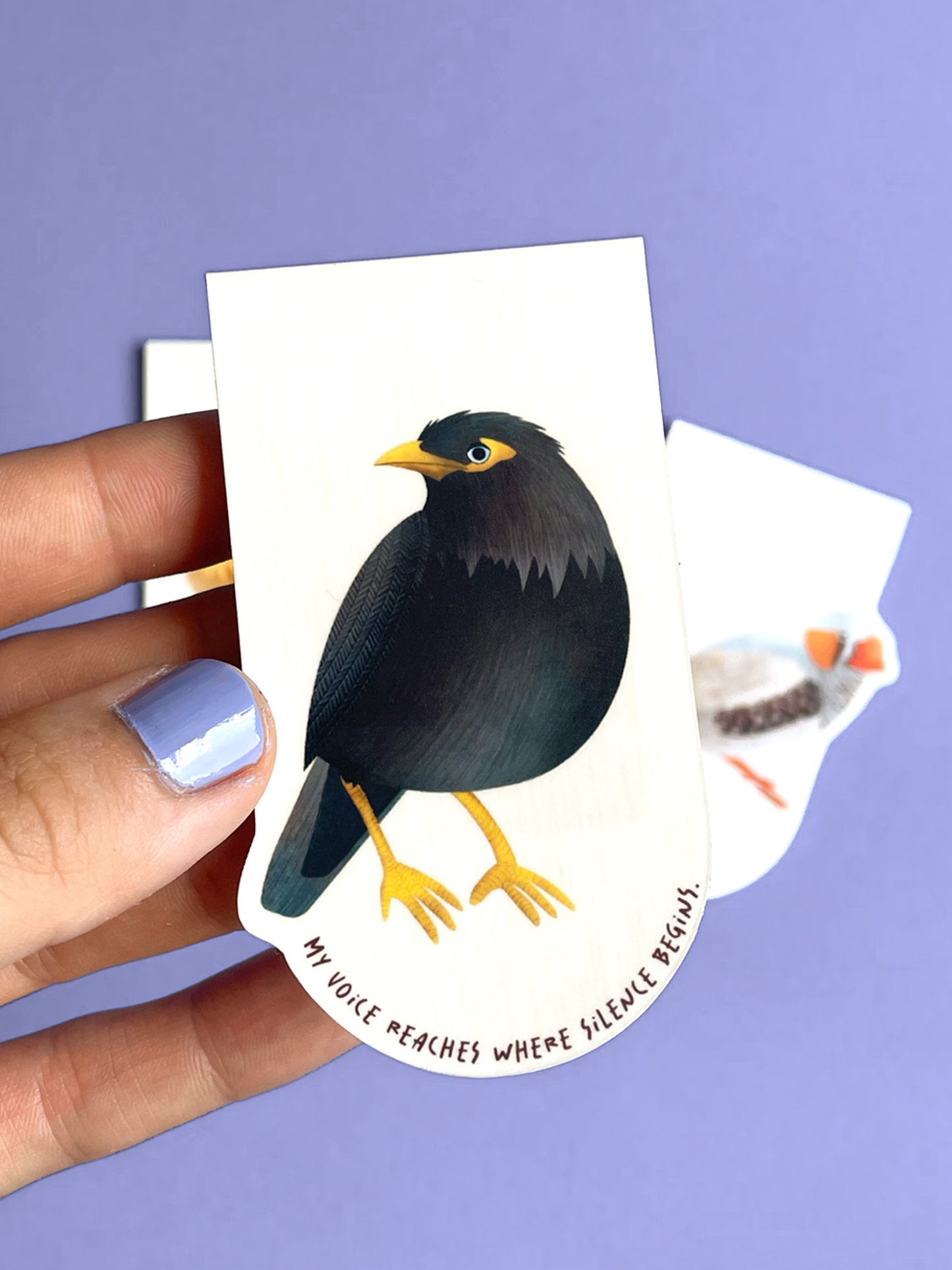 Magnetic Bookmarks – Lovely Birds – Set of 3