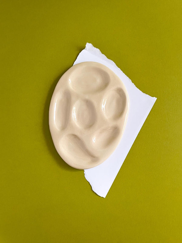 Rounded Ceramic Palette