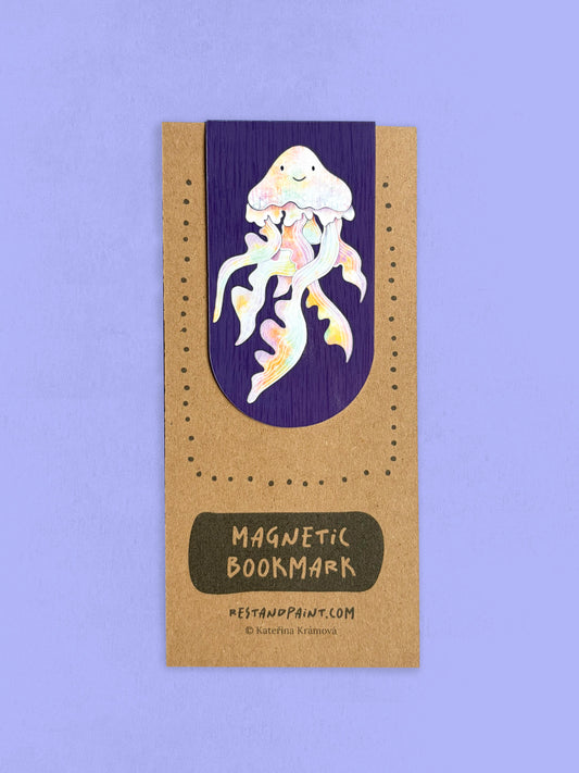 Magnetic Bookmark – Jellyfish