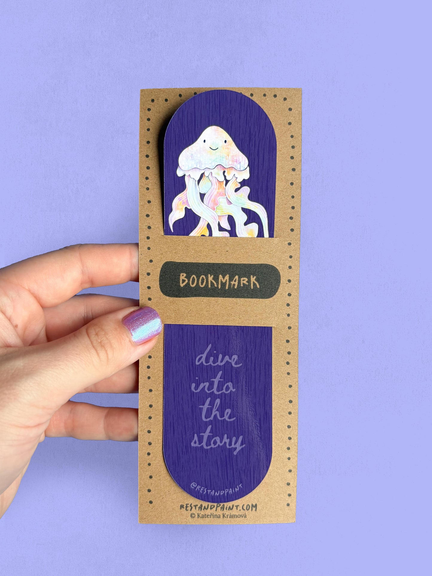 Classic Bookmark - Jellyfish
