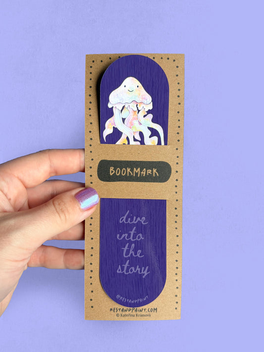 Classic Bookmark - Jellyfish