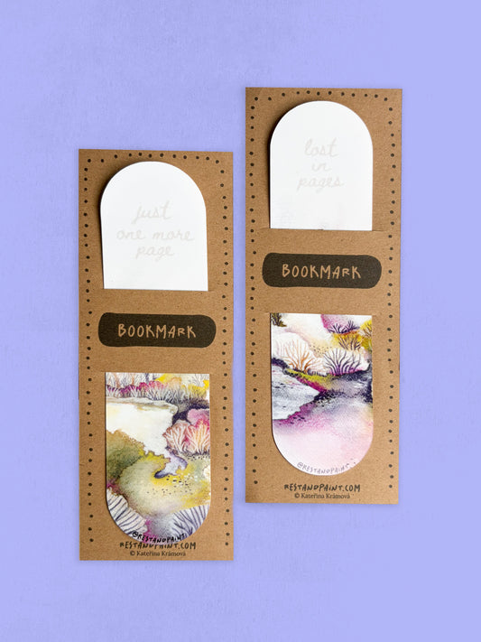 Classic Bookmark - Moody Landscape