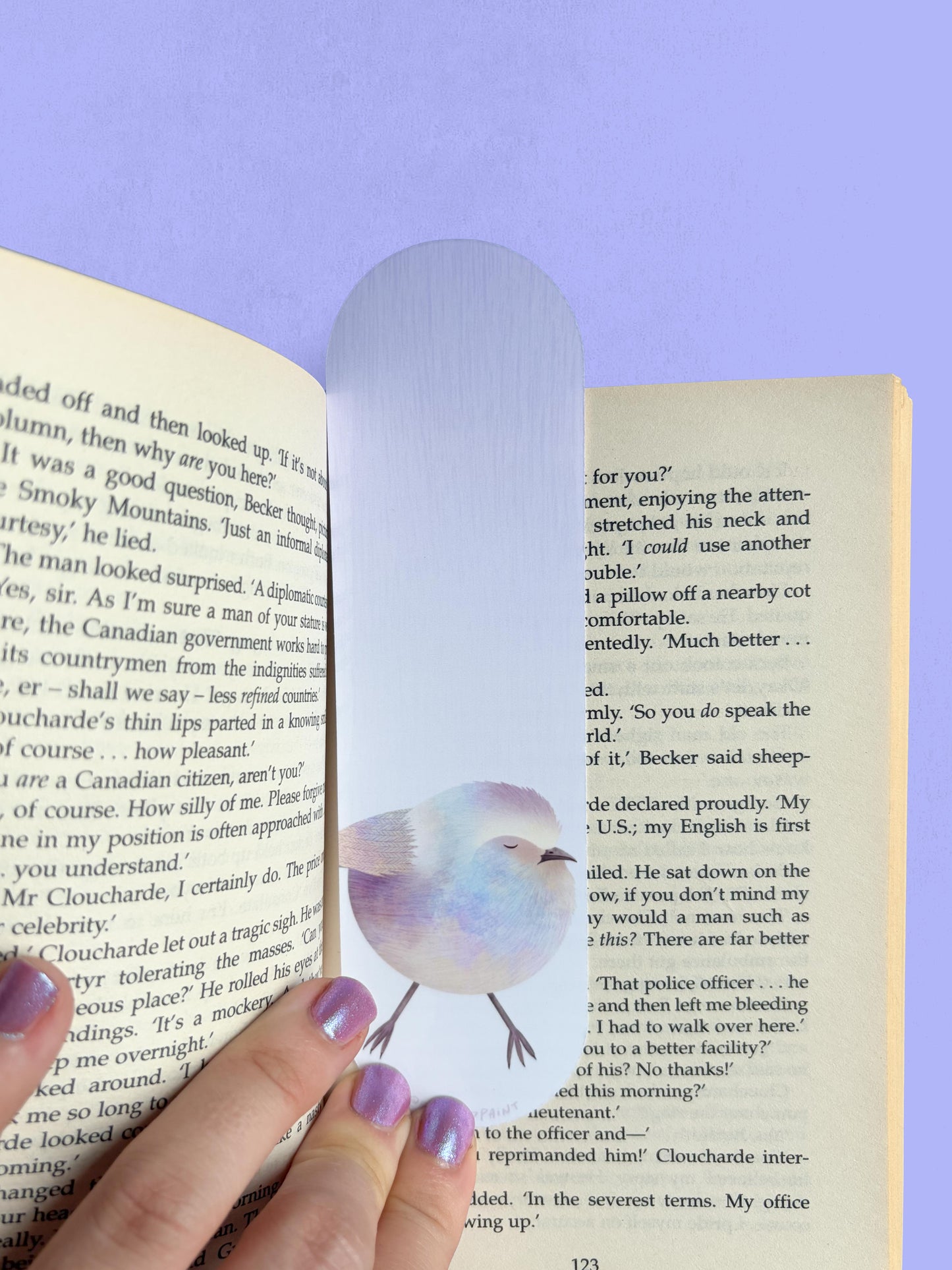 Classic Bookmark - Tit-warbler