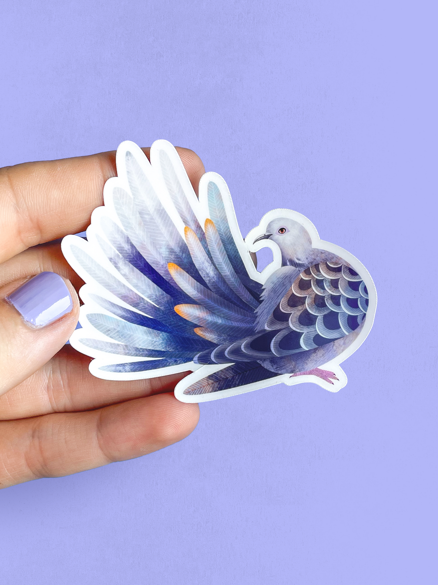 Vinyl Sticker - Turtle Dove