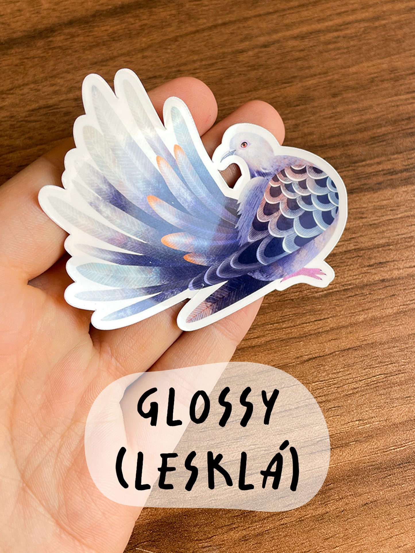 Vinyl Sticker - Turtle Dove