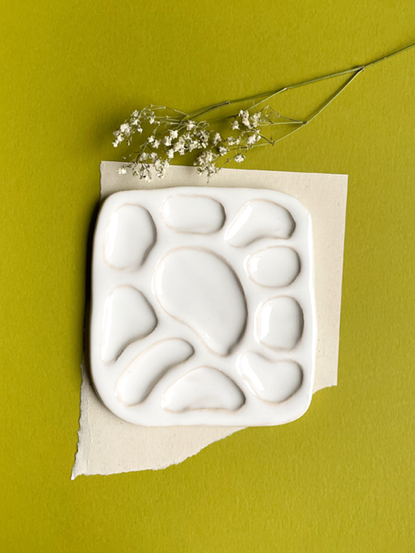 Střední Keramická Paleta - "Square Mixing"