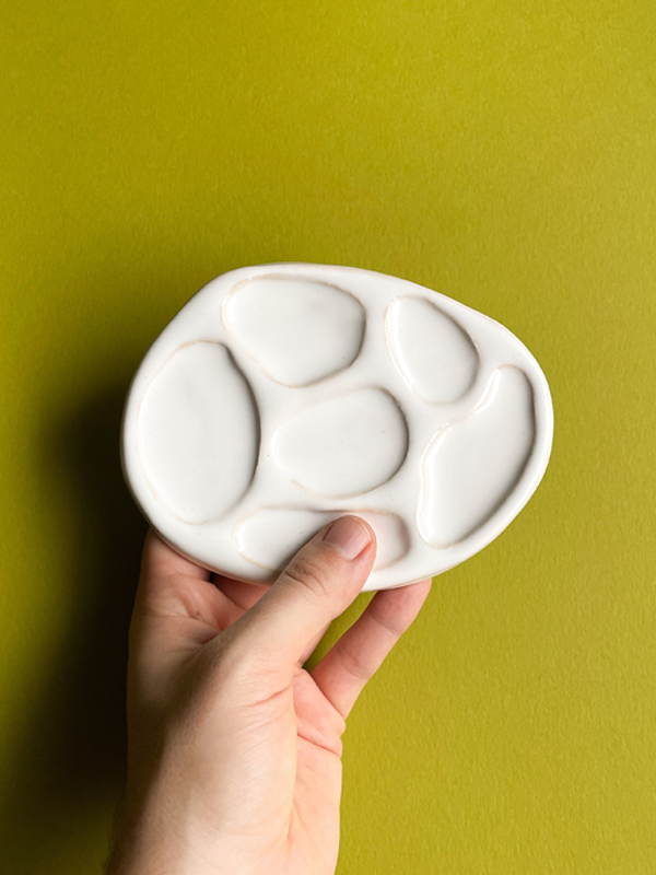 Rounded Ceramic Palette