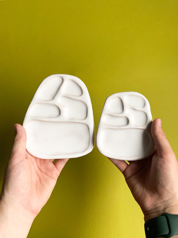 Mixing Ceramic Palette