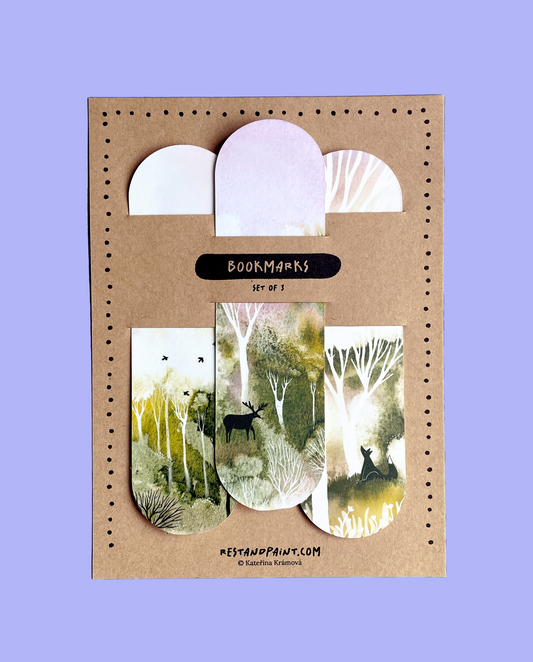 Classic Bookmarks – Magic Morning – Set of 3