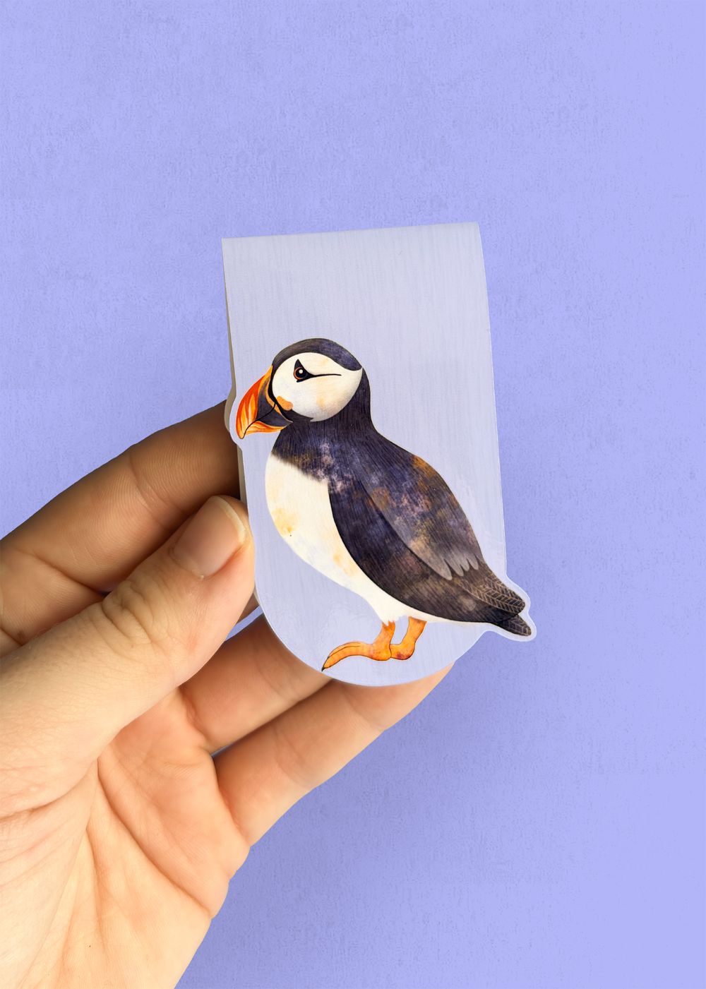Magnetic Bookmark – Puffin
