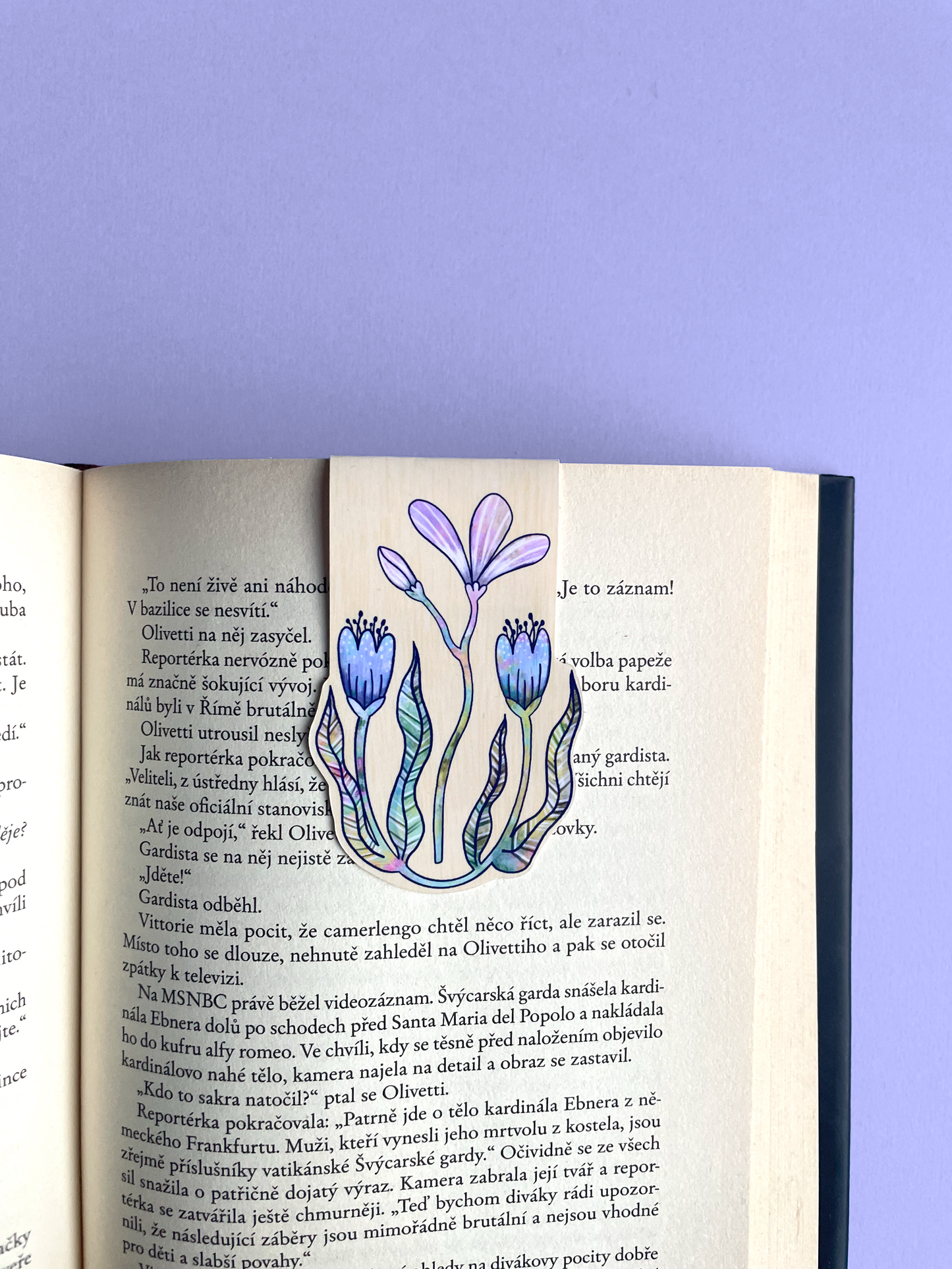 Magnetic Bookmarks – Flowers – Set of 2