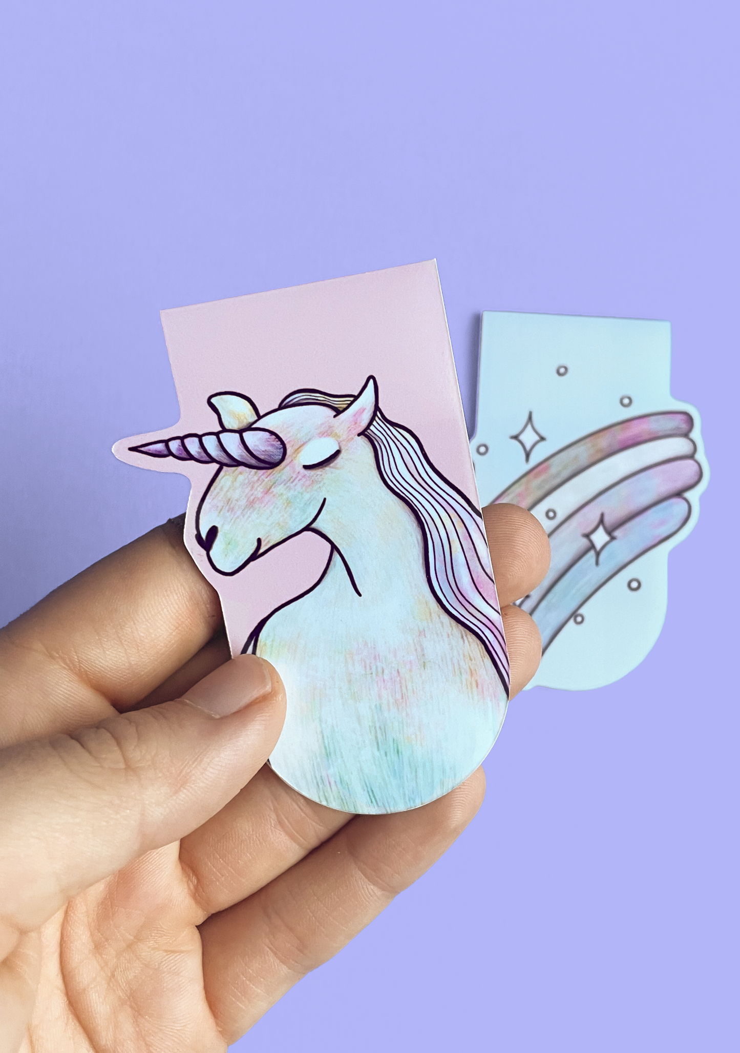 Magnetic Bookmarks – Unicorn – Set of 2