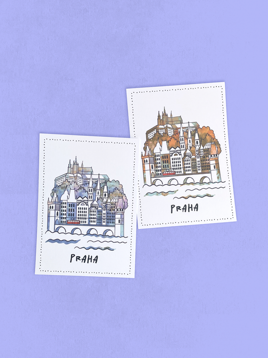 Postcard - Prague